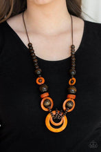 Load image into Gallery viewer, Boardwalk Party Orange Necklace
