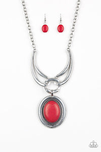 Divide and RULER Red Necklace