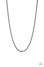 Load image into Gallery viewer, Double Dribble Black Urban Necklace
