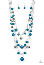 Load image into Gallery viewer, The Partygoer Blue Necklace
