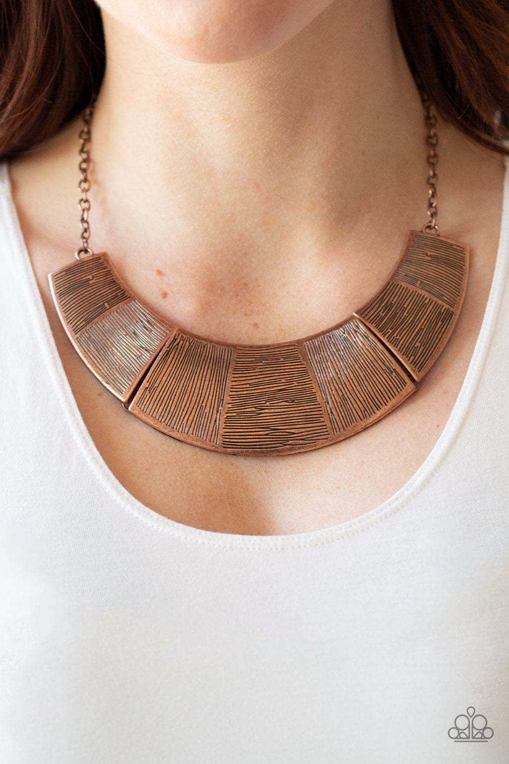 More Roar Copper Necklace