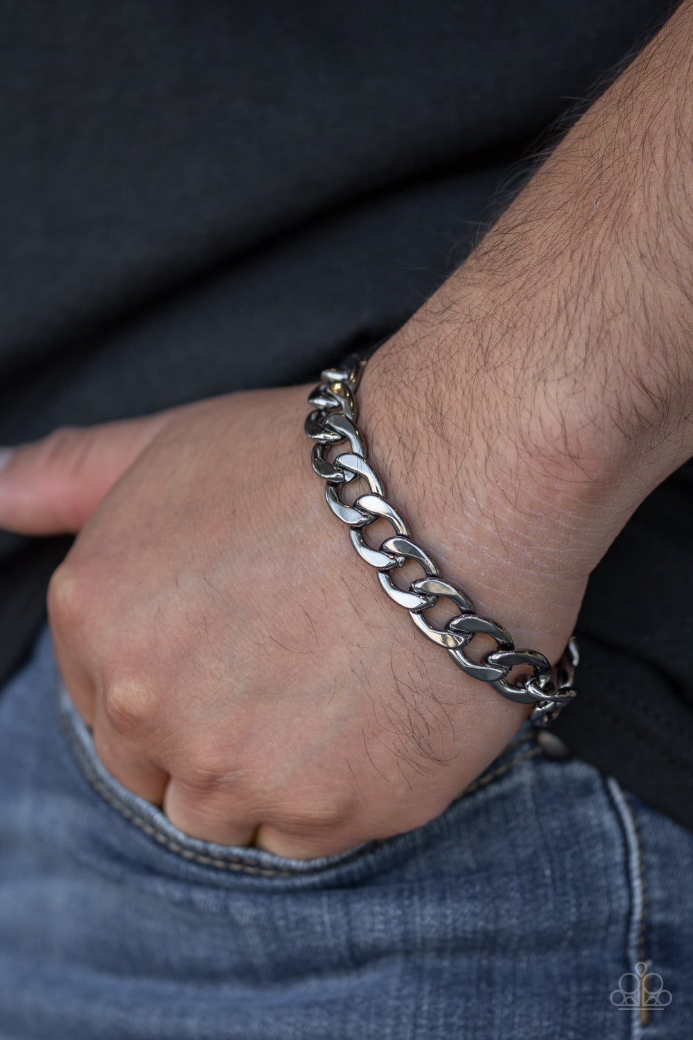 STEEL The Show Black Bracelet