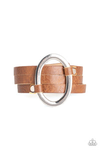 Cow girl Cavalier Brown Bracelet