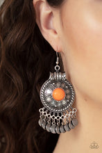 Load image into Gallery viewer, Rural Rhythm Orange Earrings
