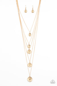 Medallion Marvel Gold Necklace