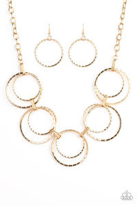 Radiant Revolution Gold Necklace