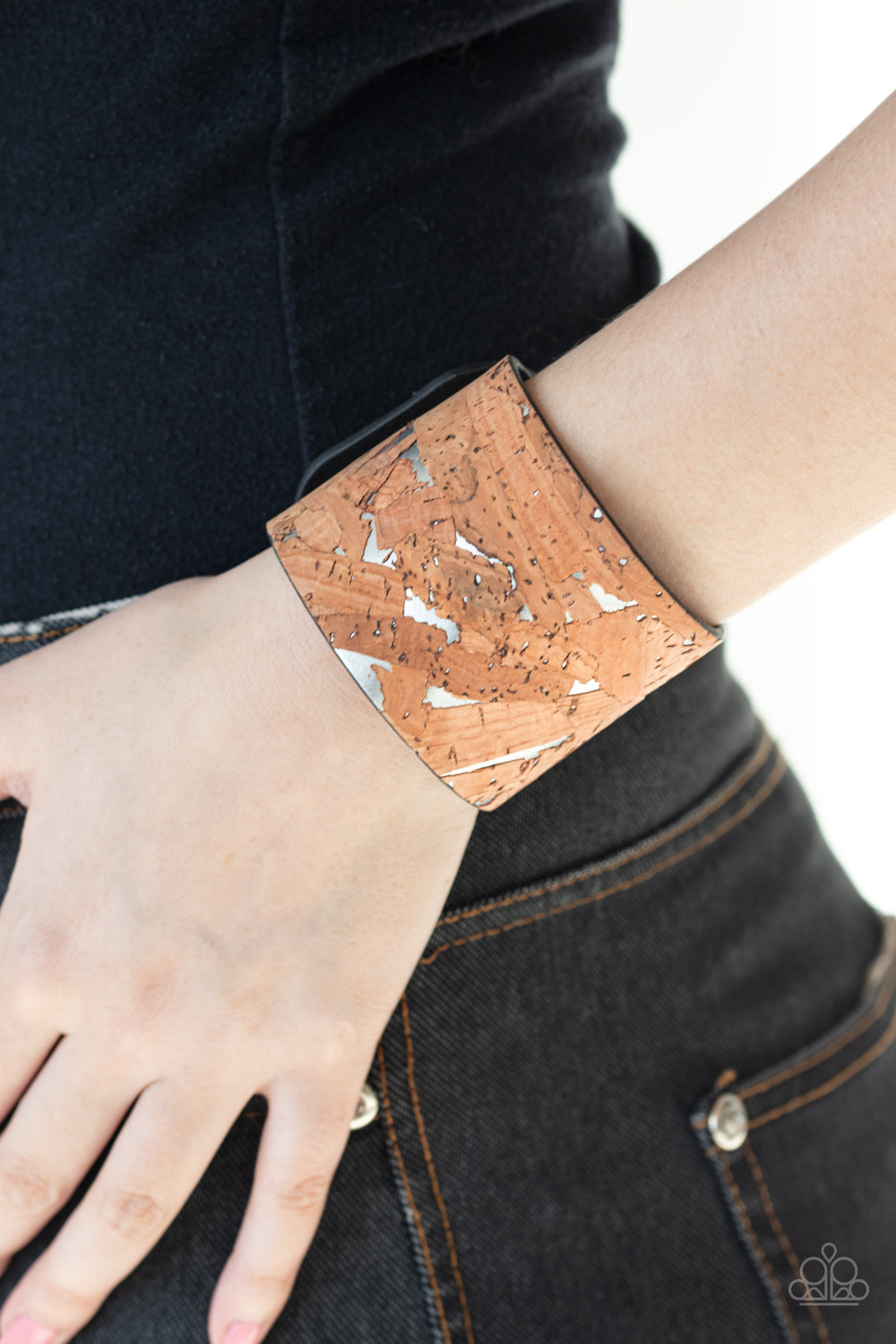 Cork Congo Silver Urban Necklace