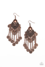 Load image into Gallery viewer, Garden Explorer Copper Earrings
