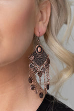 Load image into Gallery viewer, Garden Explorer Copper Earrings
