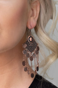 Garden Explorer Copper Earrings