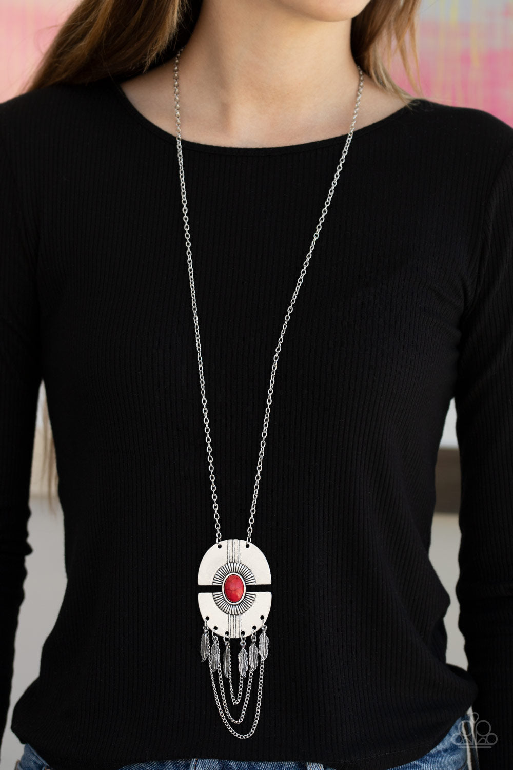 Desert Culture Red Necklace