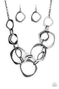 Salvage Yard Black Necklace