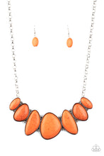 Load image into Gallery viewer, Primitive Orange Necklace
