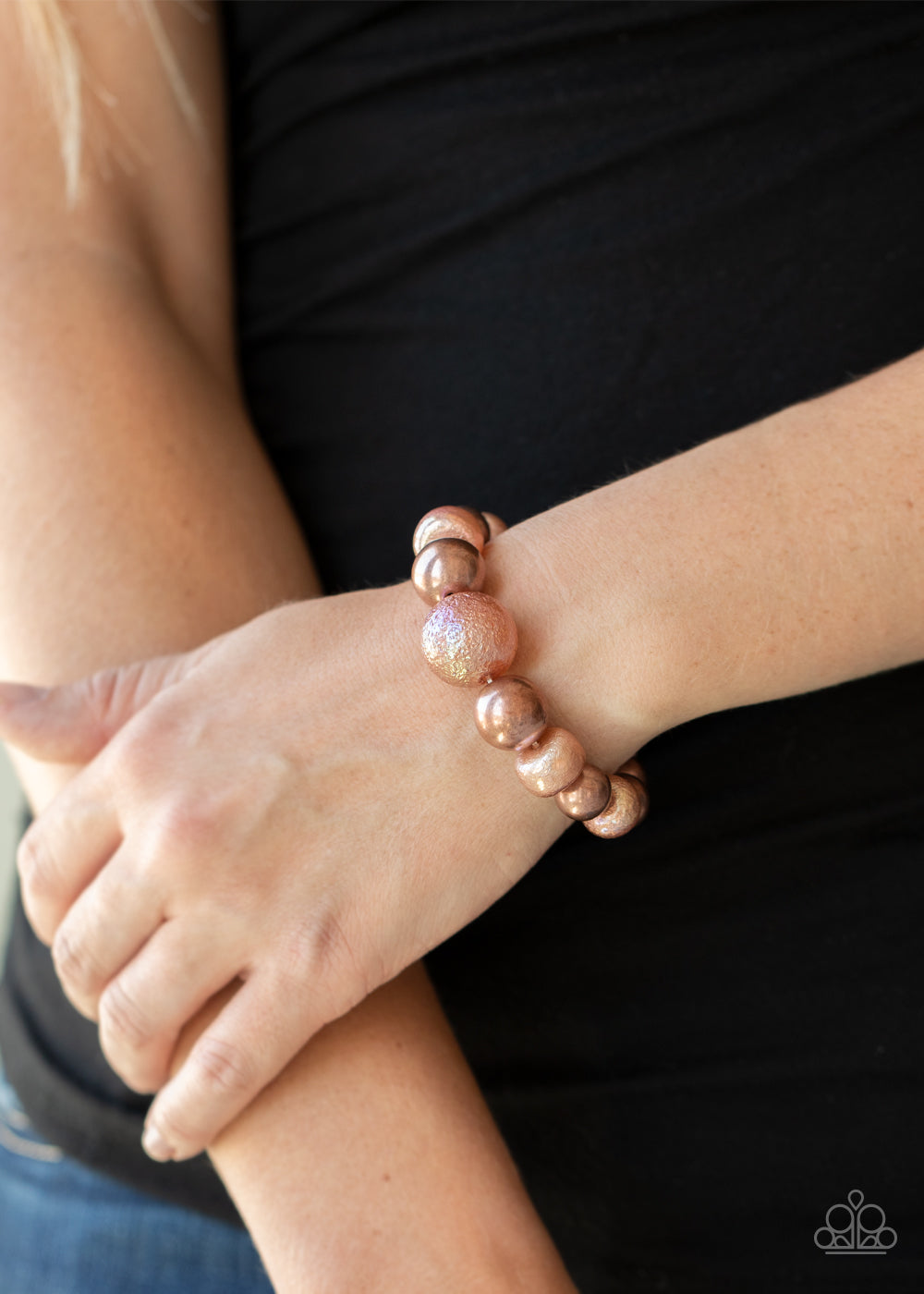 Starstruck Shimmer Copper Bracelet