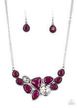 Load image into Gallery viewer, Breathtaking Brilliance Purple Necklace
