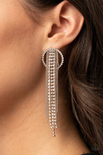 Load image into Gallery viewer, Dazzle By Default White Post Earring
