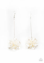 Load image into Gallery viewer, Swing Big White Earrings
