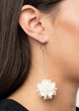 Load image into Gallery viewer, Swing Big White Earrings
