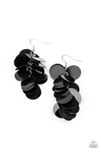 Load image into Gallery viewer, Now You SEQUIN It-Black Earring
