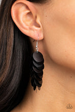 Load image into Gallery viewer, Now You SEQUIN It-Black Earring
