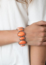 Load image into Gallery viewer, Primitive Orange Necklace
