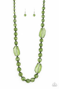 Malibu Masterpiece Green Necklace