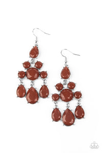 Afterglow Brown Earrings