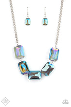 Load image into Gallery viewer, Heard it through the HEIR waves blue necklace
