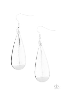 The Drop Off Silver Earring