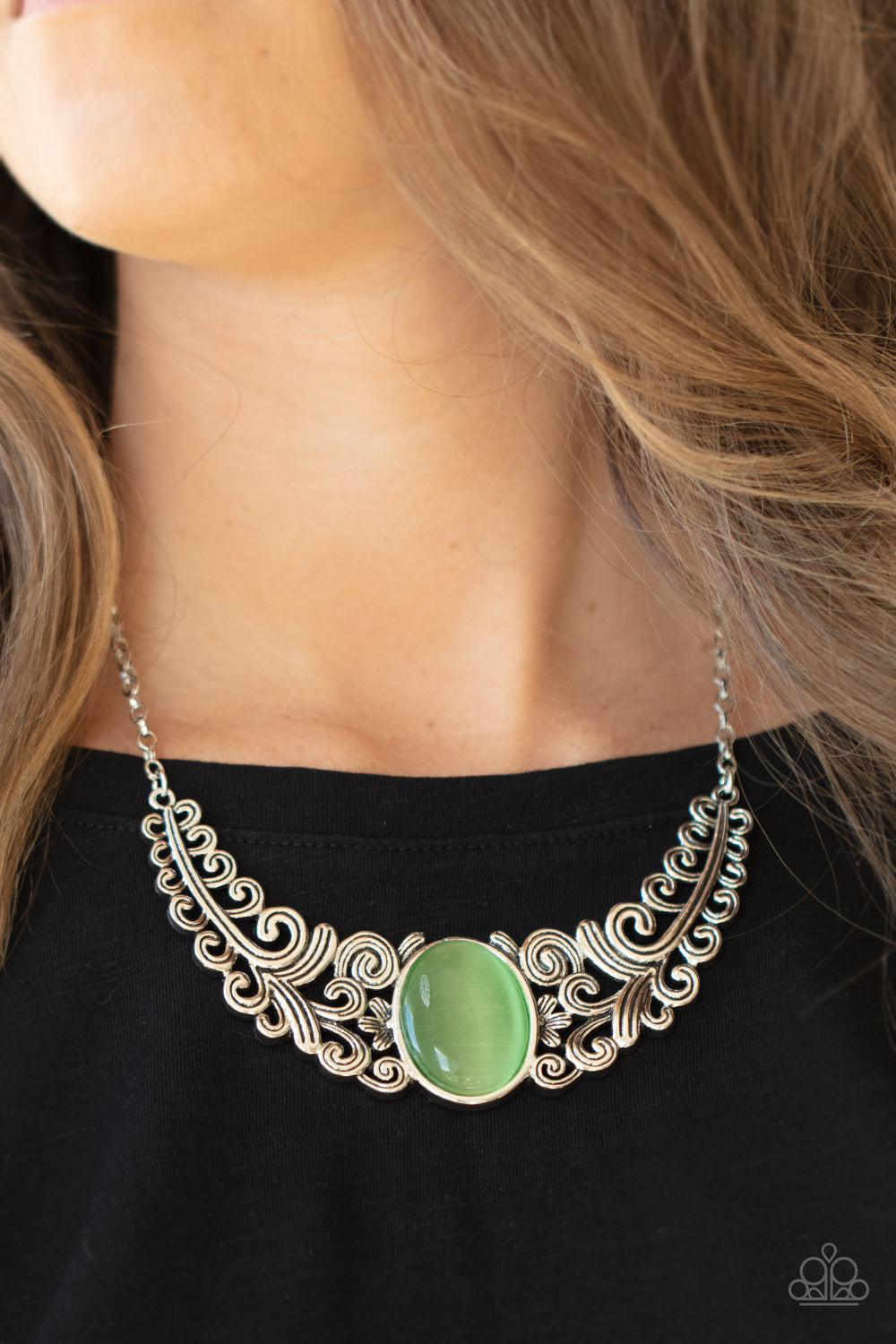 Celestial Eden Green Necklace