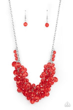 Load image into Gallery viewer, Let The Festivities Begin Red Necklace
