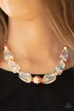 Load image into Gallery viewer, Iridescently Ice Queen Copper Necklace
