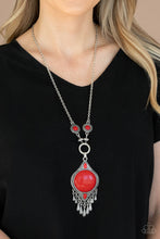 Load image into Gallery viewer, Majestic Mountaineer Red Necklace
