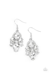 Stunning Starlet White Earrings