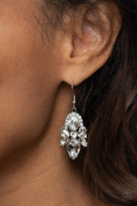 Stunning Starlet White Earrings