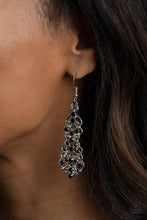 Load image into Gallery viewer, Diva Decorum Black Earrings
