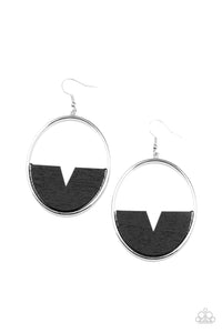 Island Breeze Black Earrings