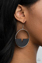 Load image into Gallery viewer, Island Breeze Black Earrings
