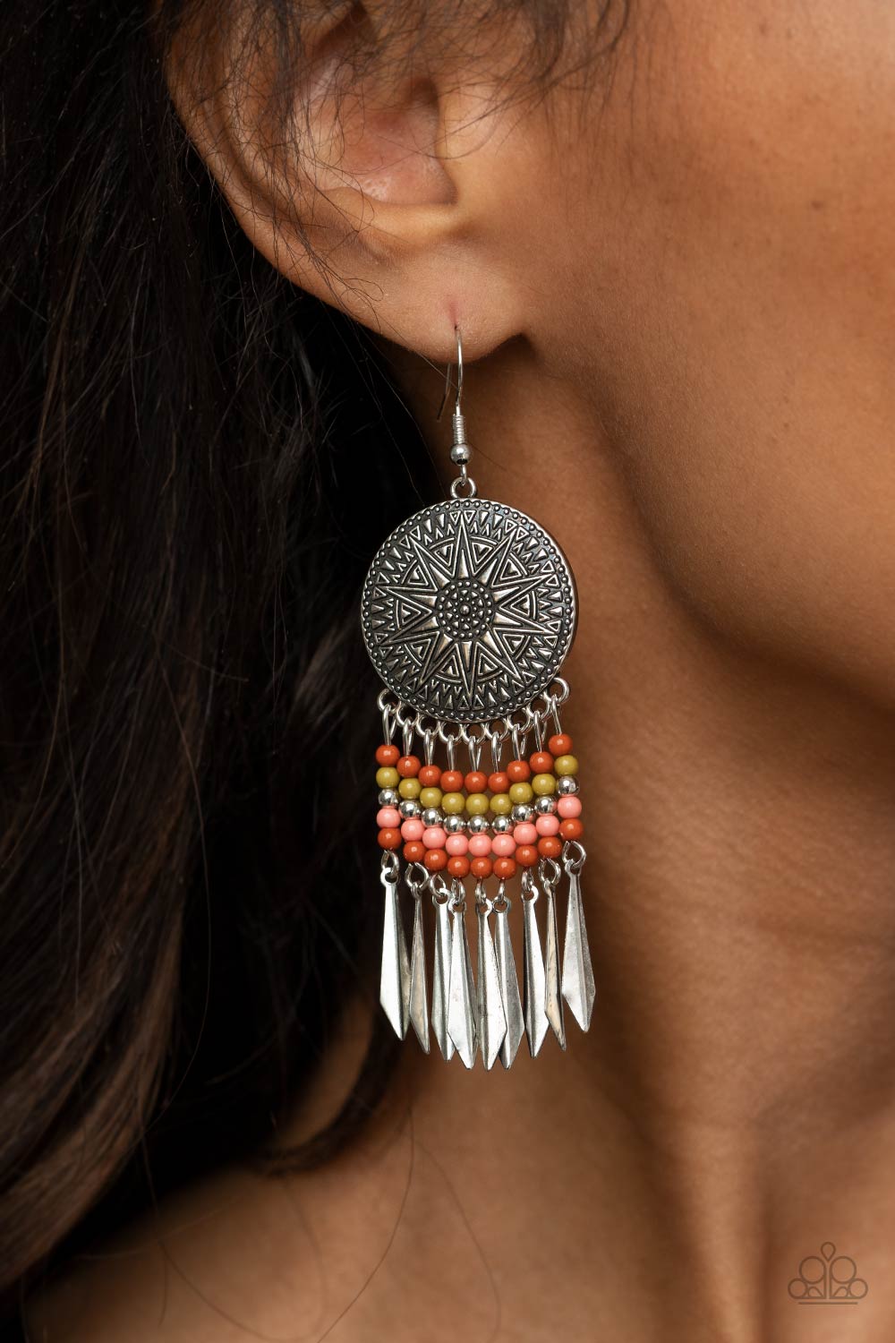 Sun Warrior Multi Earrings