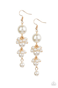 Ageless Applique Gold Earrings