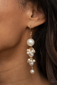 Ageless Applique Gold Earrings