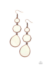 Load image into Gallery viewer, Progressively Posh Copper Earrings
