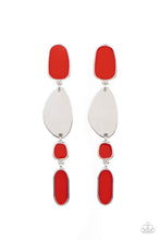 Load image into Gallery viewer, Deco By Design Red Post Earrings
