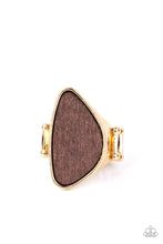 Load image into Gallery viewer, Perfectly Petrified Gold Ring
