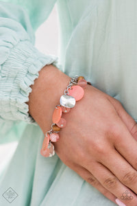 Summertime Springs Orange Bracelet