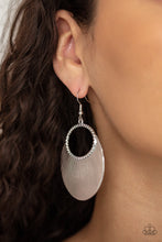 Load image into Gallery viewer, Fan Girl Glam Silver Earrings
