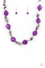 Load image into Gallery viewer, Vidi Vici Vacation Purple Necklace
