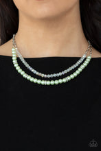 Load image into Gallery viewer, Parisian Princess Green Necklace
