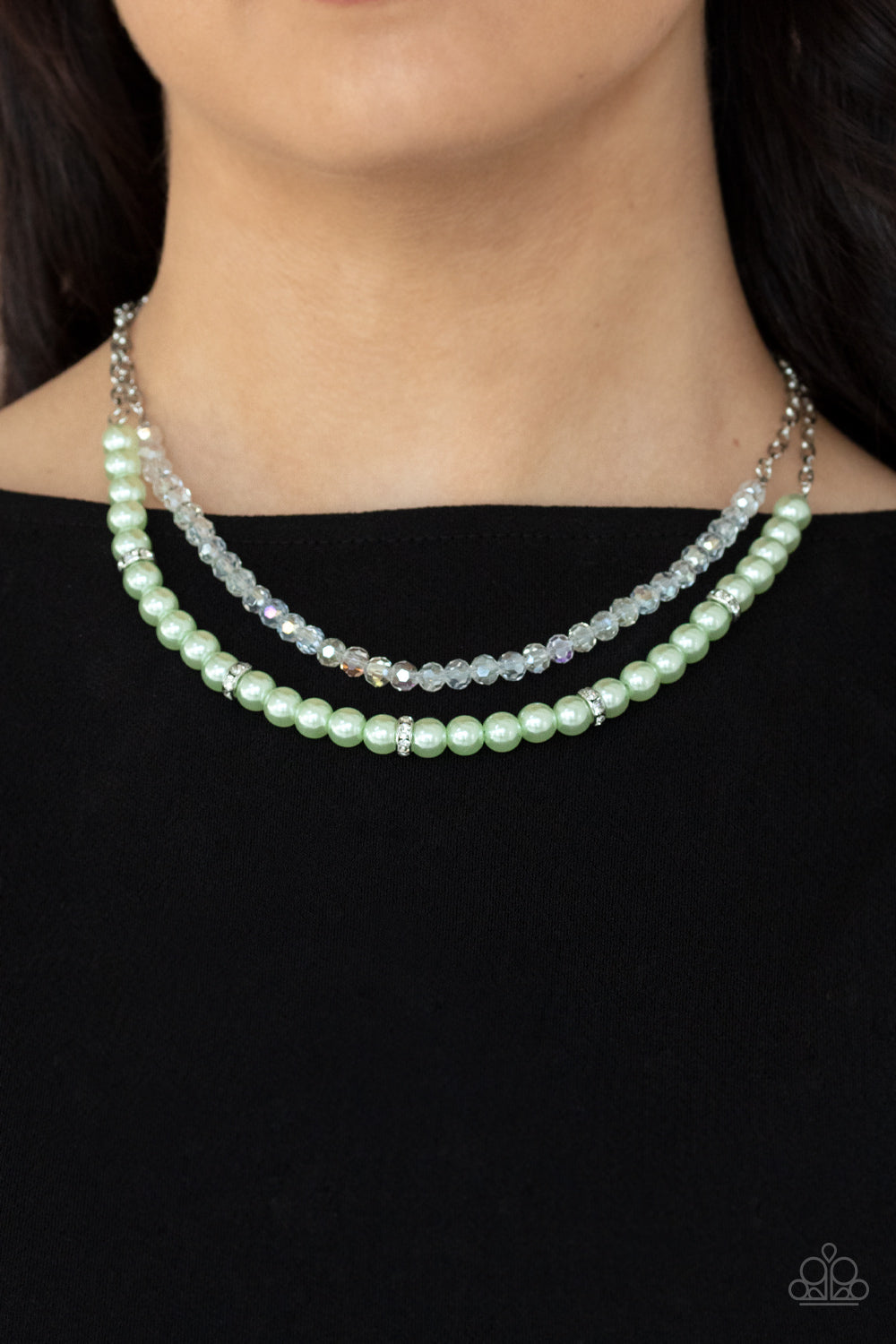 Parisian Princess Green Necklace