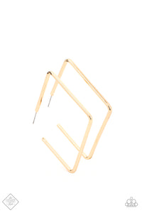 Material Girl Magic Gold Hoop Earrings